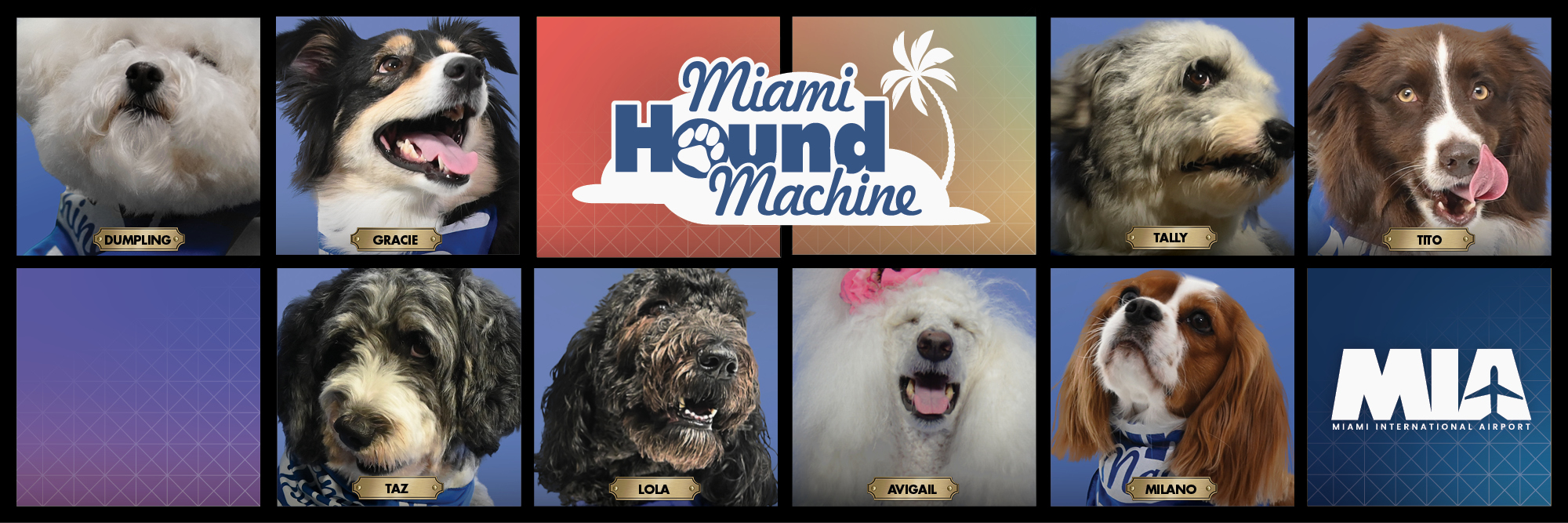 Miami Hound Machine Members Banner